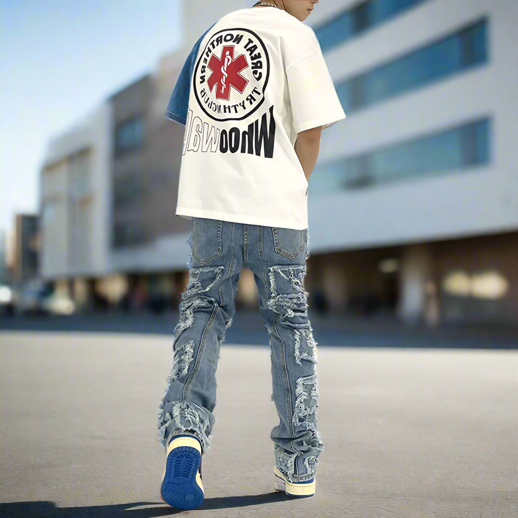 a pari of men jeans