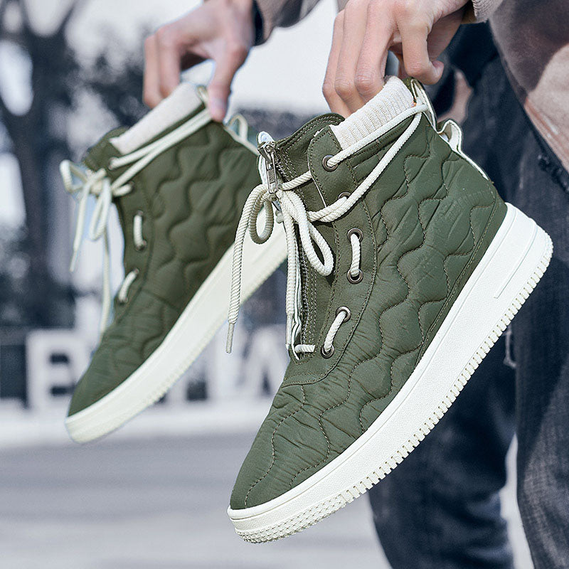 Aule Patchwork Quilting Sneakers