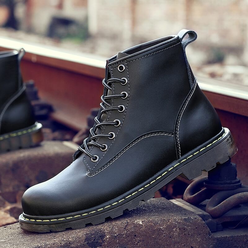 Aule PU Rubbed Desert Boots