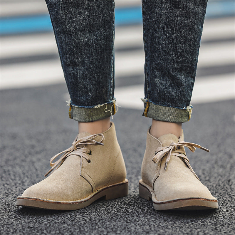 Aule Sand Leather Men Boots