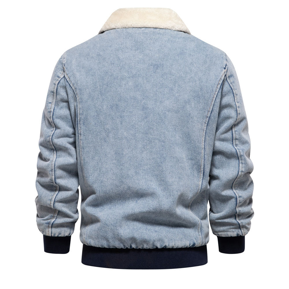 Aule Fleece Denim Jacket