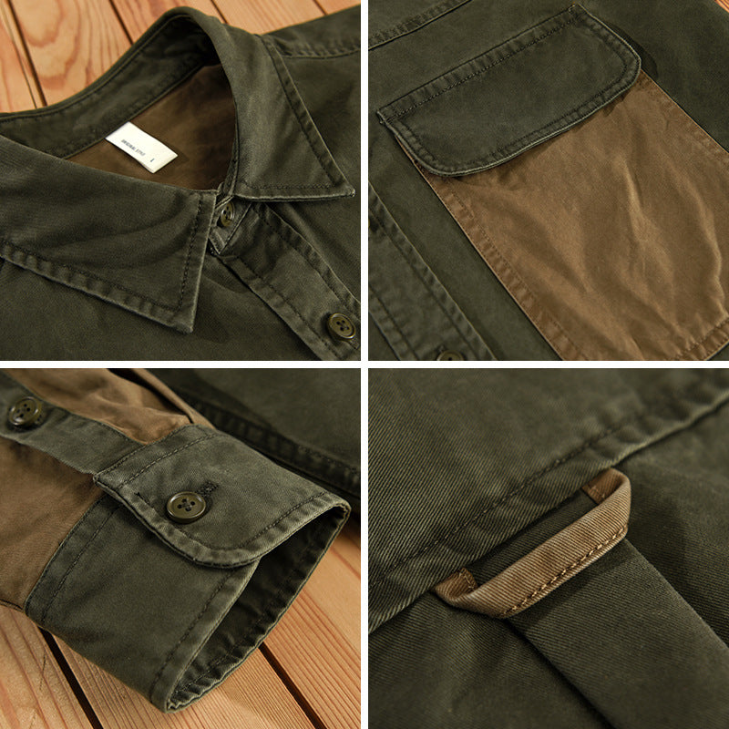 Aule Patchwork CA1 Overshirt