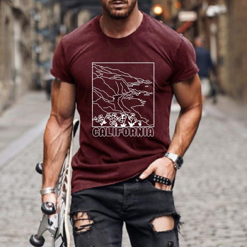 California Map Tee