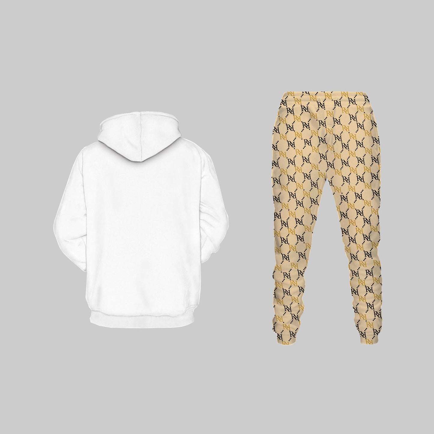 Bear Hoodie Two-piece Set
