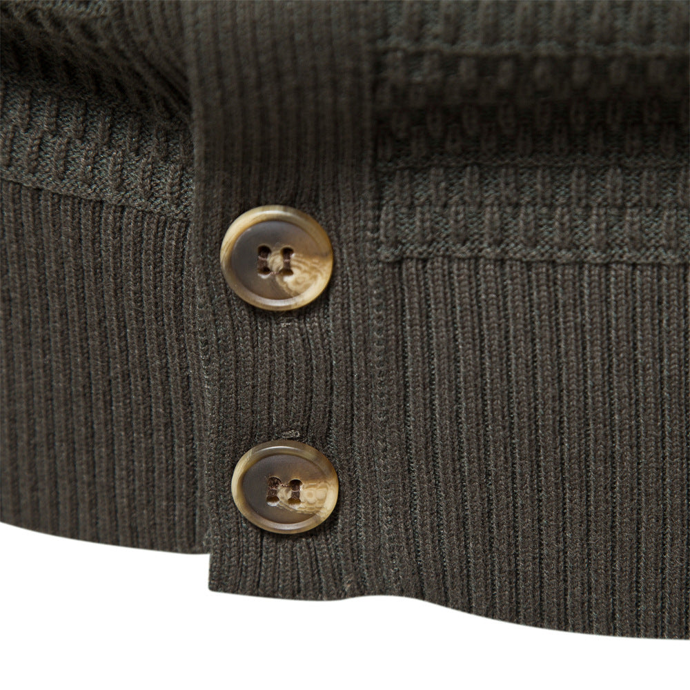 Button Cardigan Sweater
