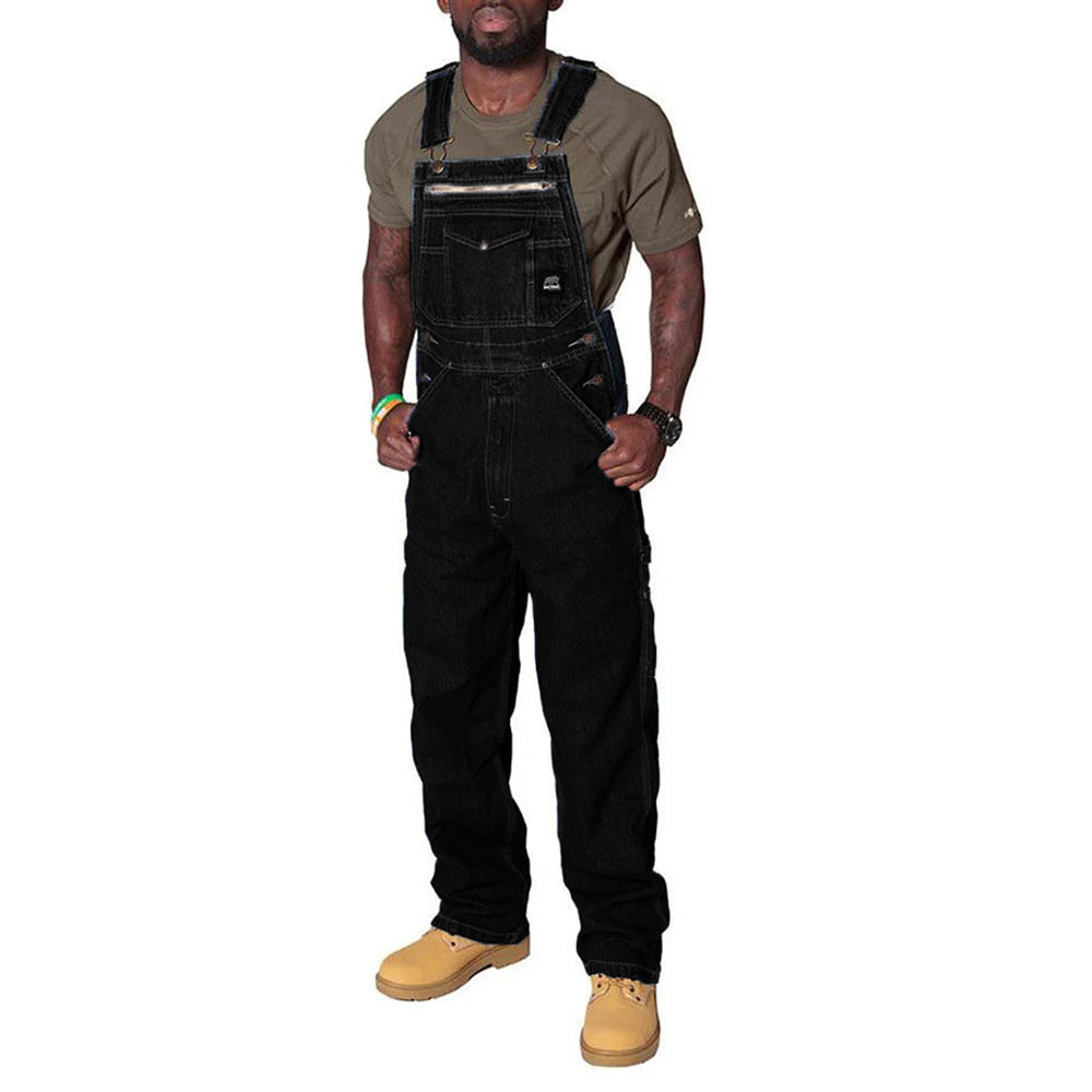 Aule Big Pockets Denim Overalls