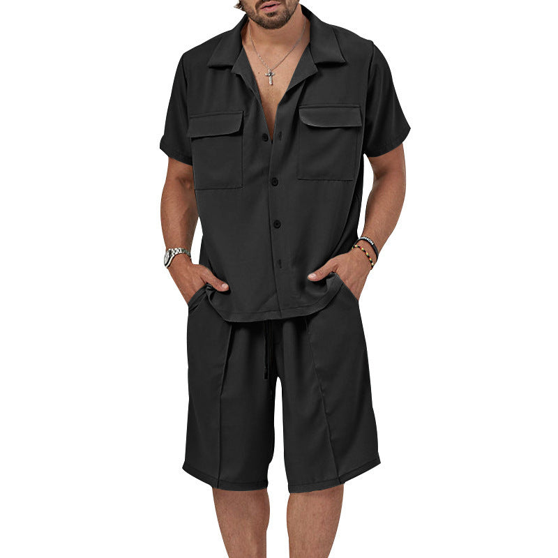 Aule Basic Shirt Shorts Set