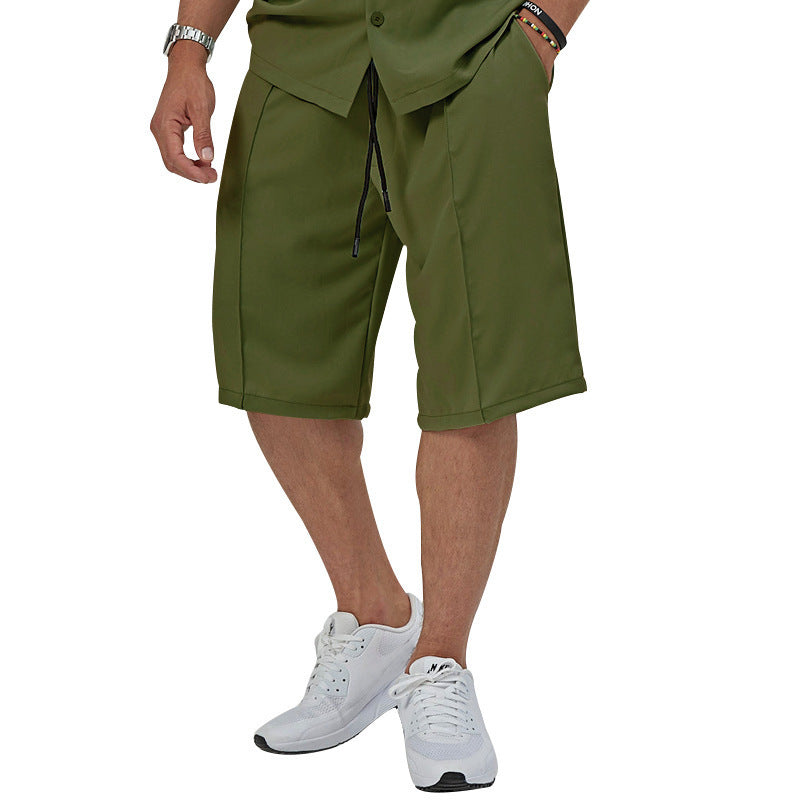 Aule Basic Shirt Shorts Set