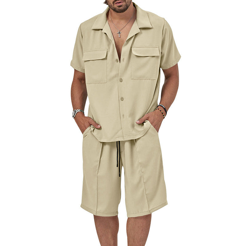 Aule Basic Shirt Shorts Set