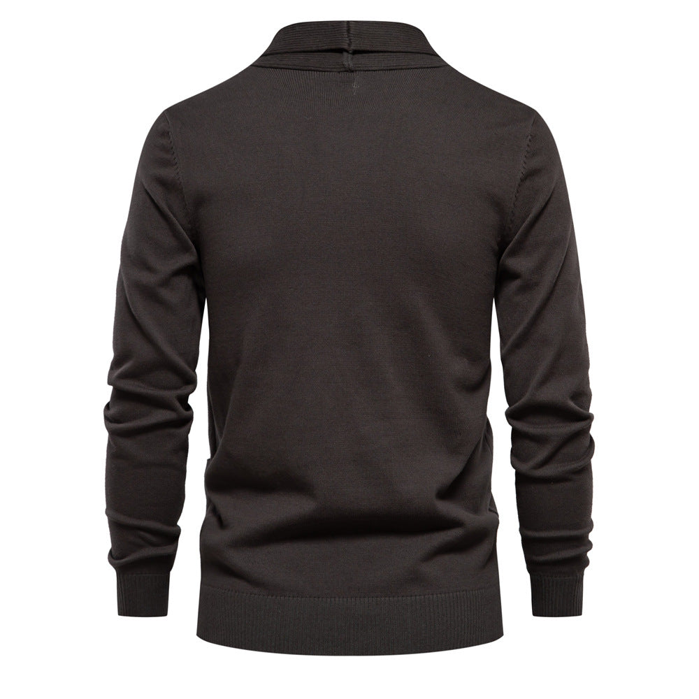 Aule Metal Logo Knit Cardigan