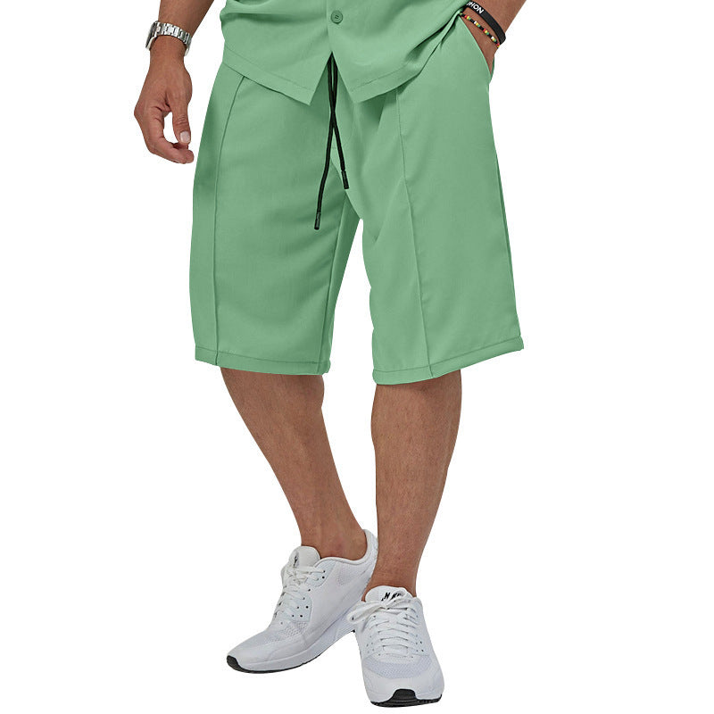Aule Basic Shirt Shorts Set