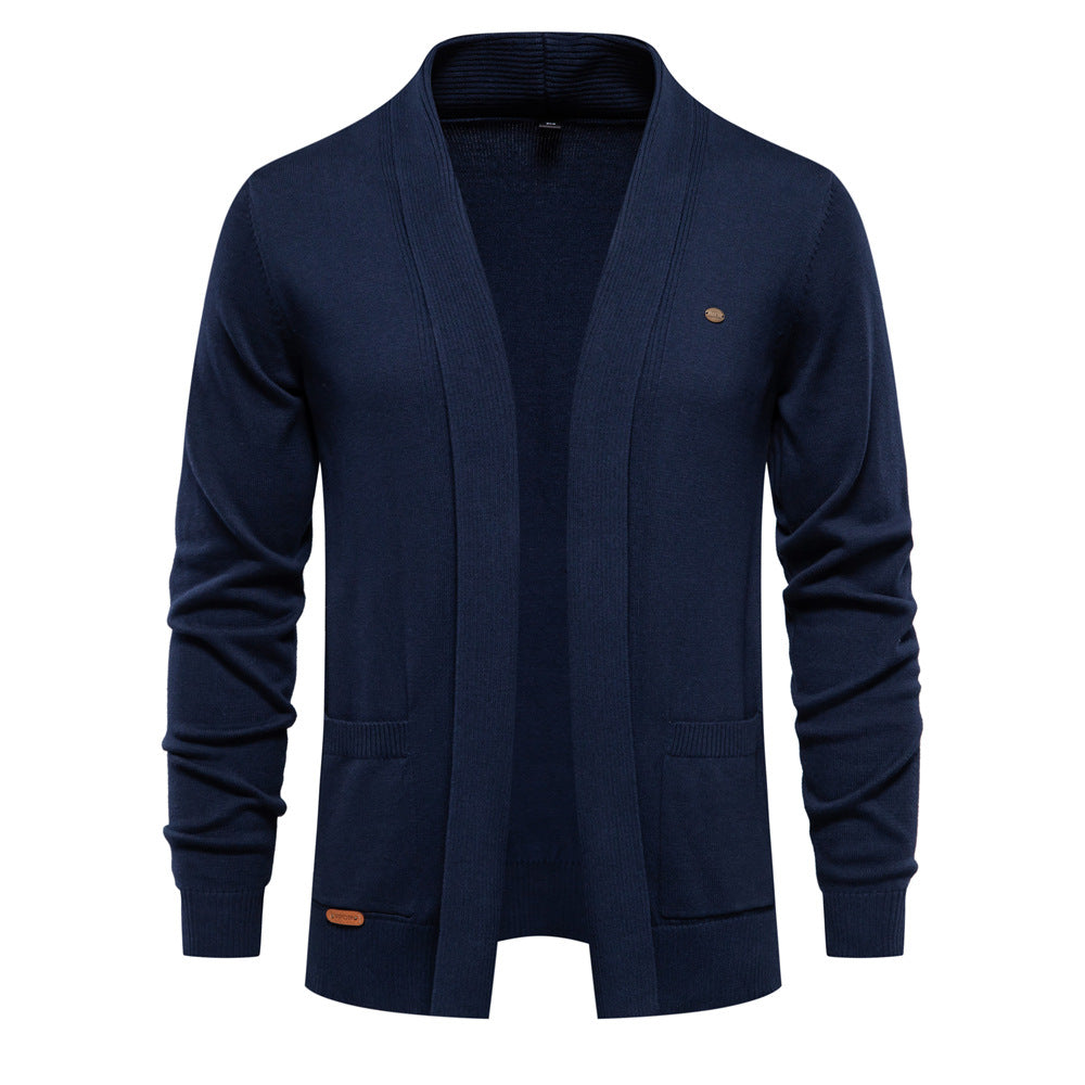 Aule Metal Logo Knit Cardigan