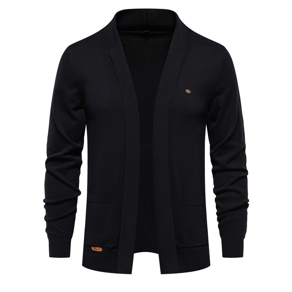 Aule Metal Logo Knit Cardigan