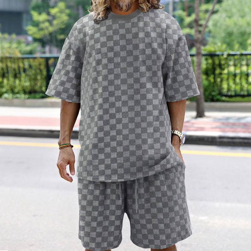 Aule Check Tee Set