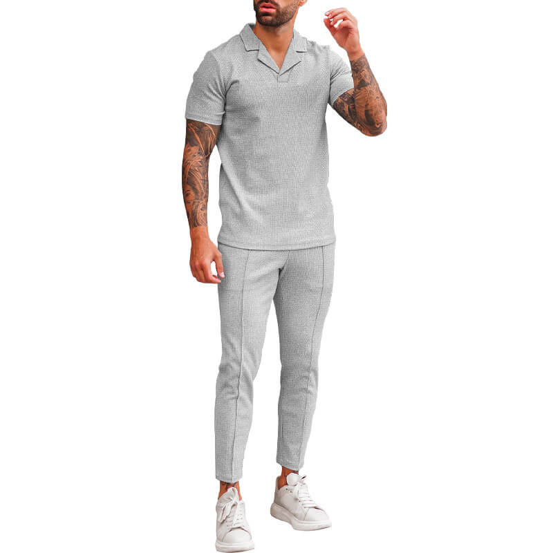 Aule Waffle Two Piece Sets