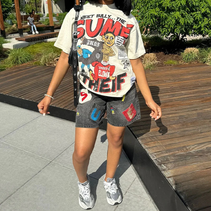 Aule Edge Denim Shorts