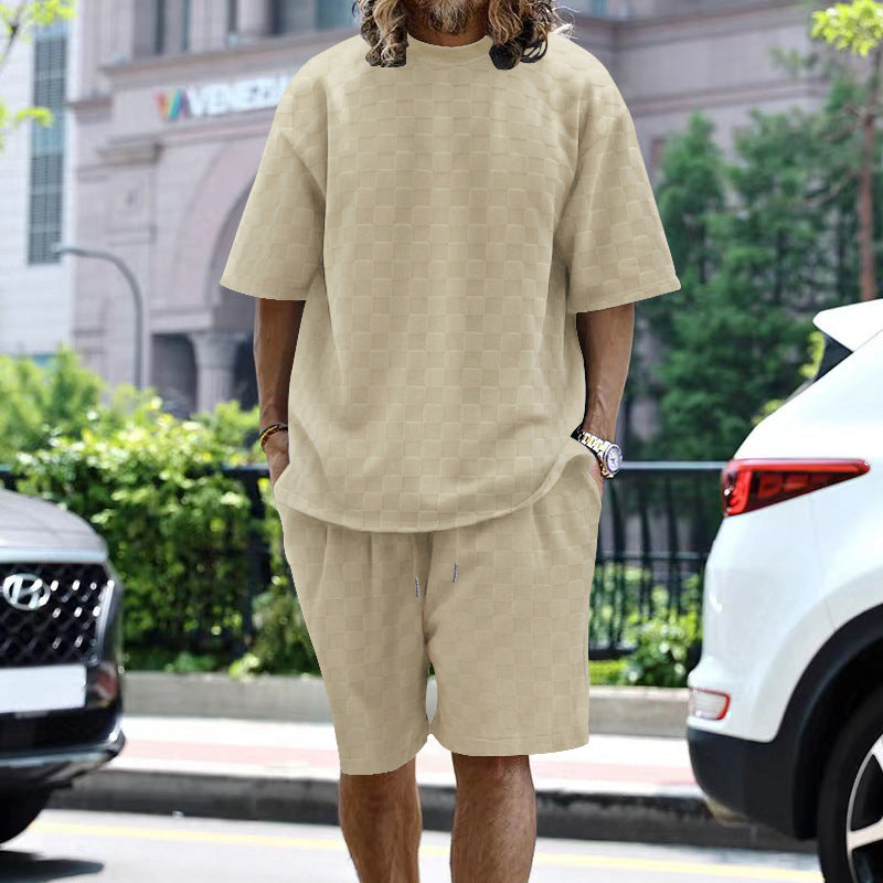 Aule Check Tee Set