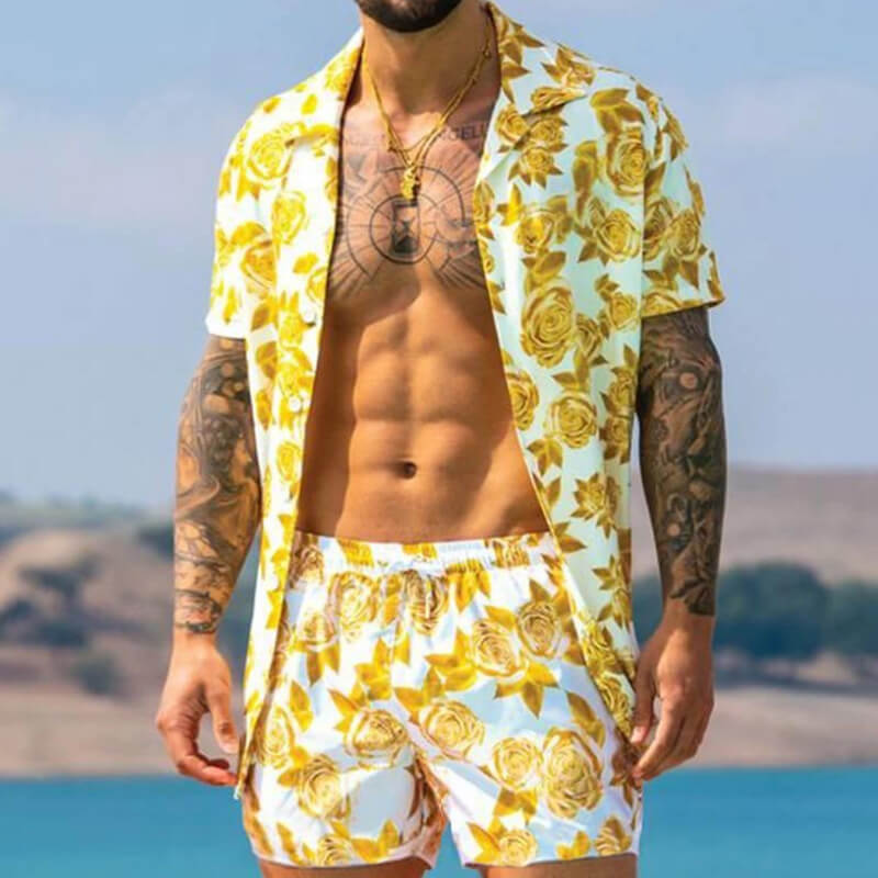 Aule Yellow Rose Summer Set