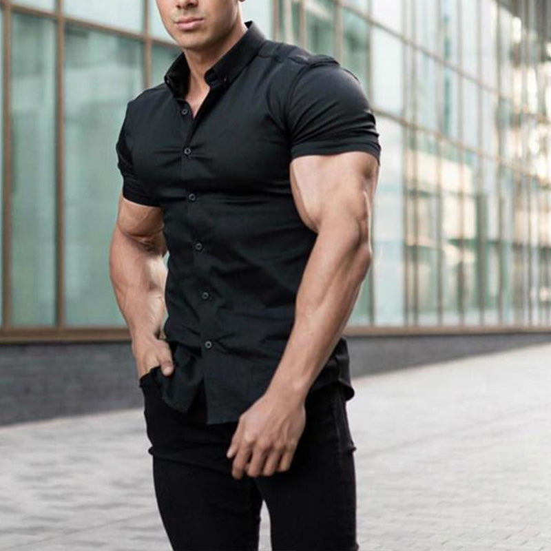 Essential Muscle Fit Dress Shirt