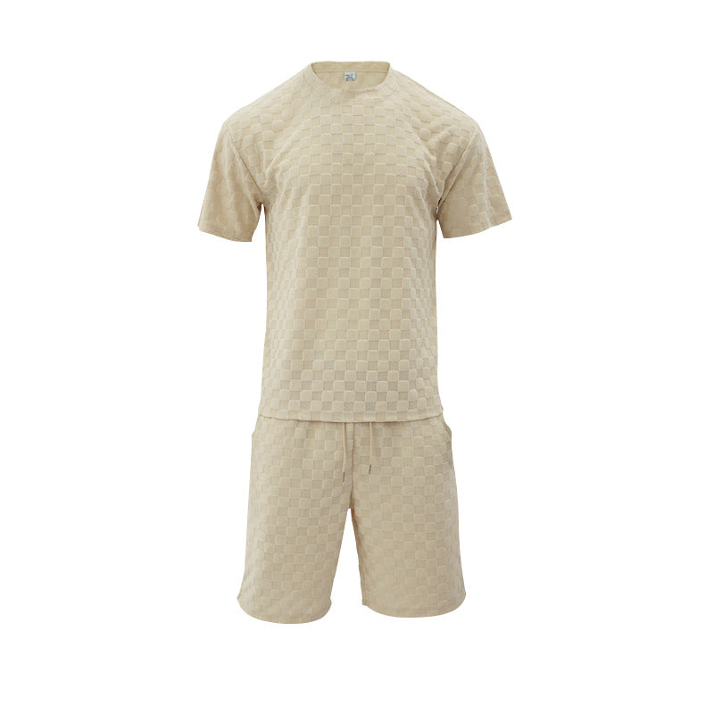 Aule Check Tee Set