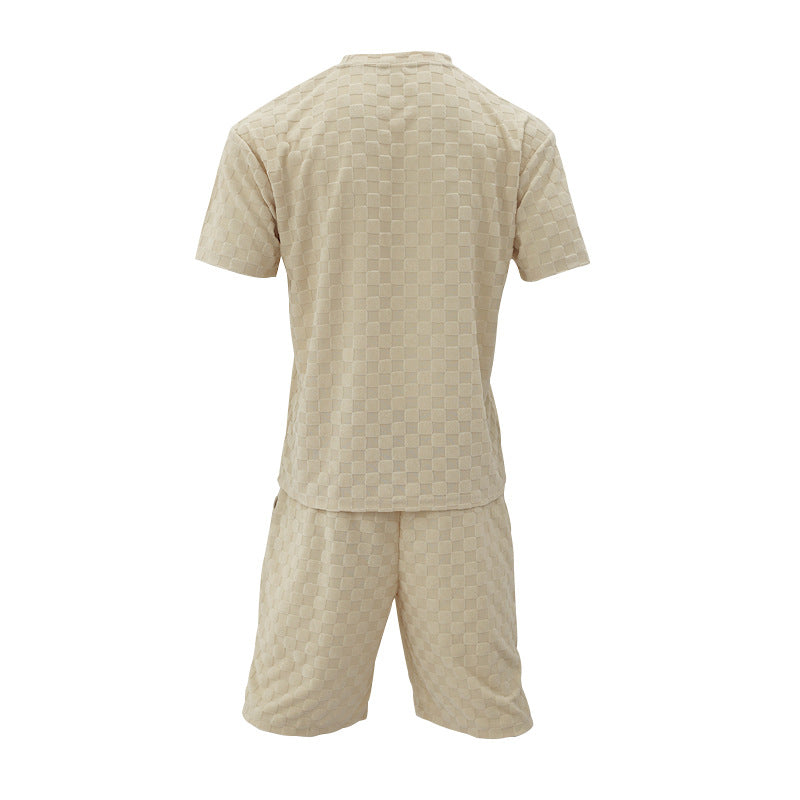 Aule Check Tee Set