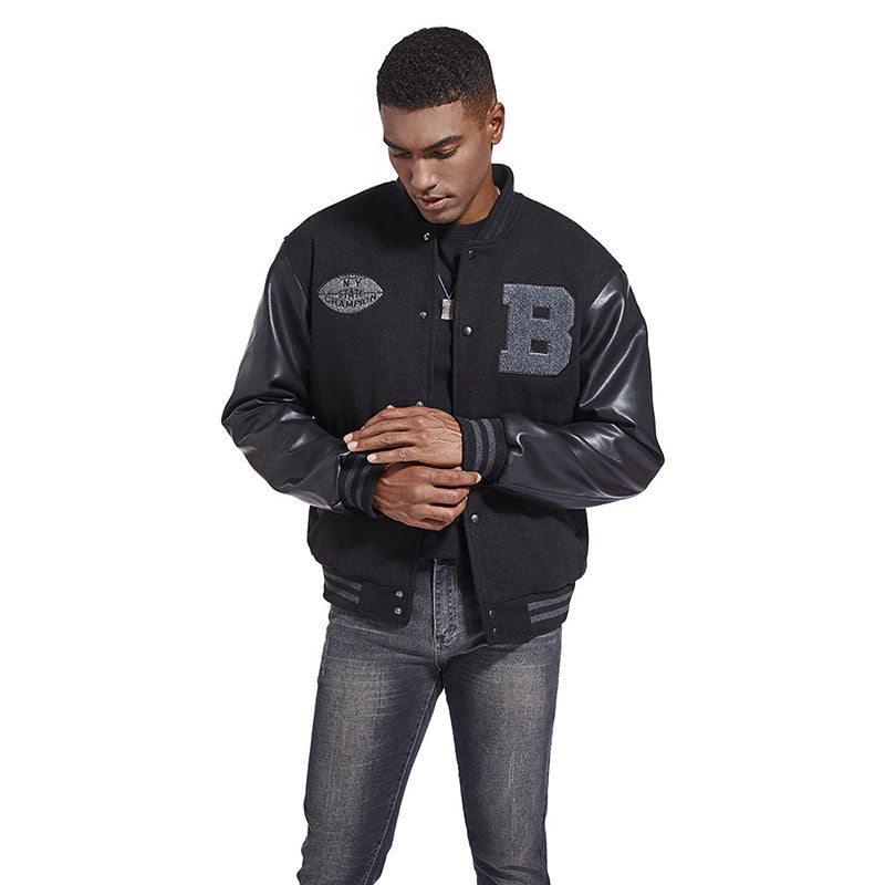 Aule Patchwork Baseball Jackets