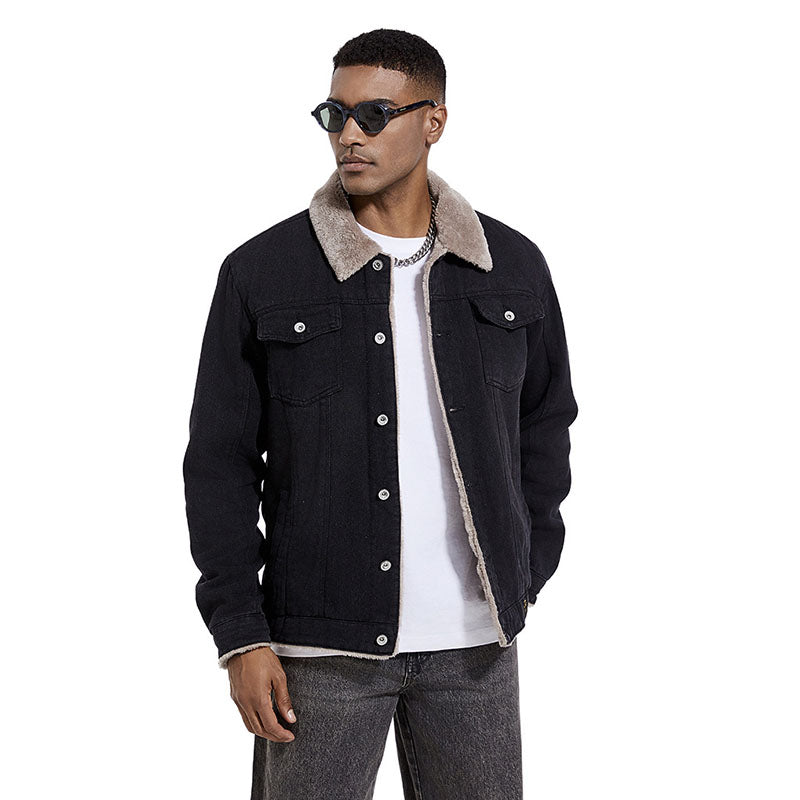 Aule Fleece Denim Jackets