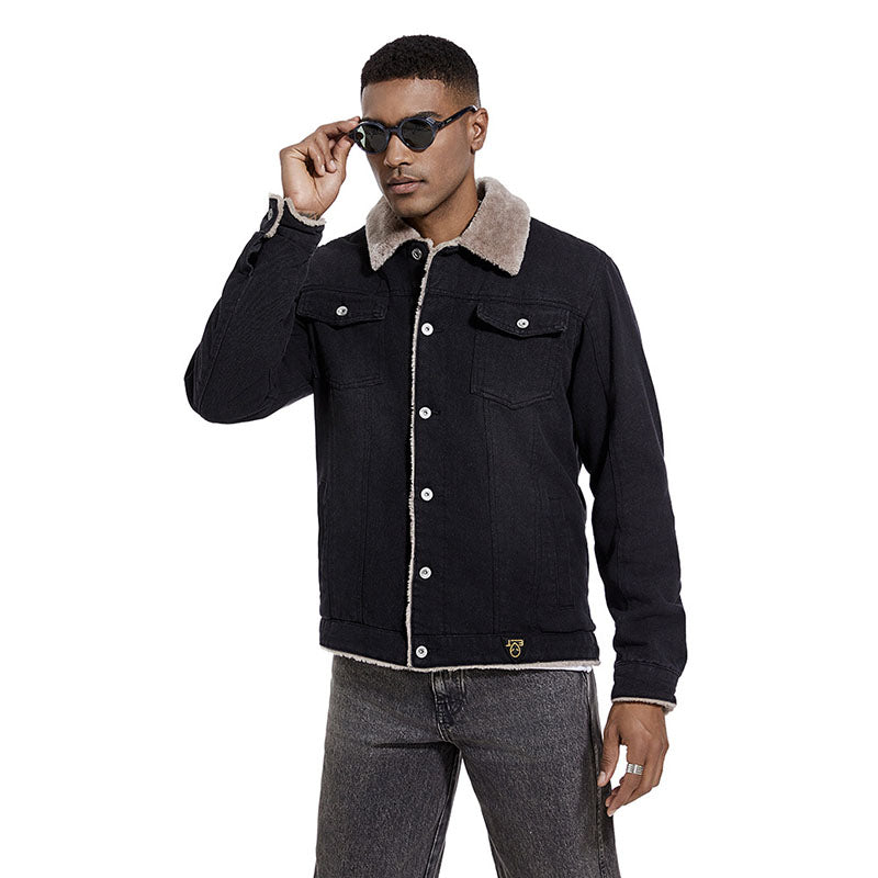 Aule Fleece Denim Jackets
