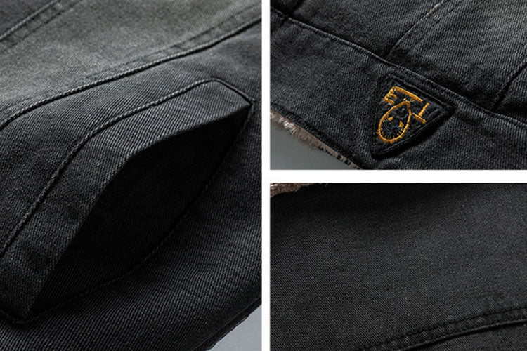 Aule Fleece Denim Jackets