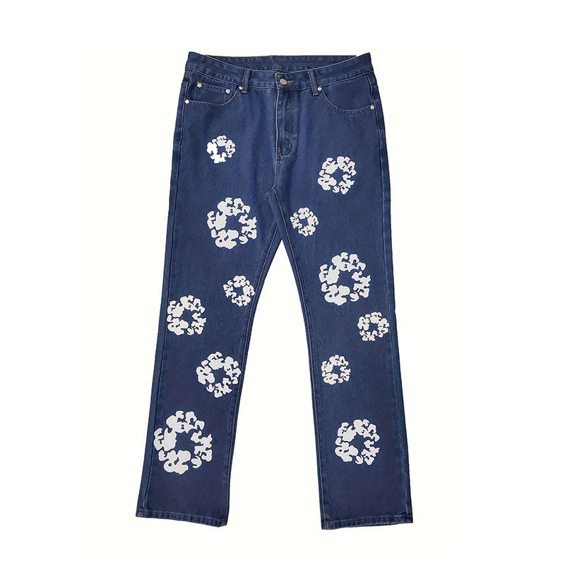 Aule Cotton Flower Jeans