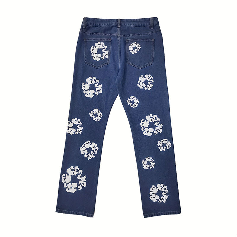 Aule Cotton Flower Jeans