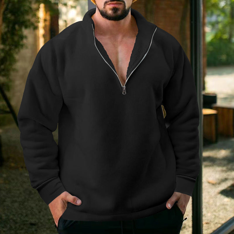 Aule Fleece Zip Up Sweatshirt
