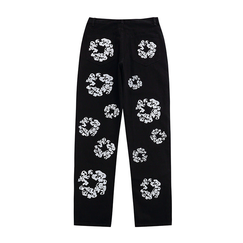 Aule Cotton Flower Jeans