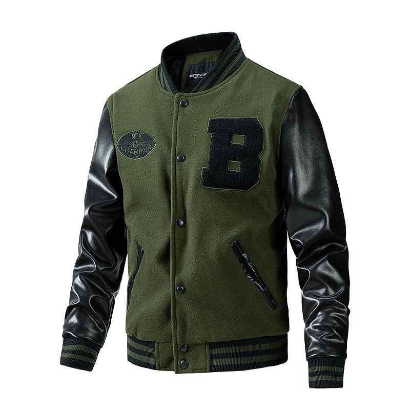 Aule Patchwork Baseball Jackets