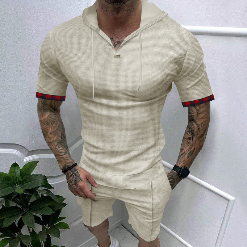 Aule Waffle Hoodie Set