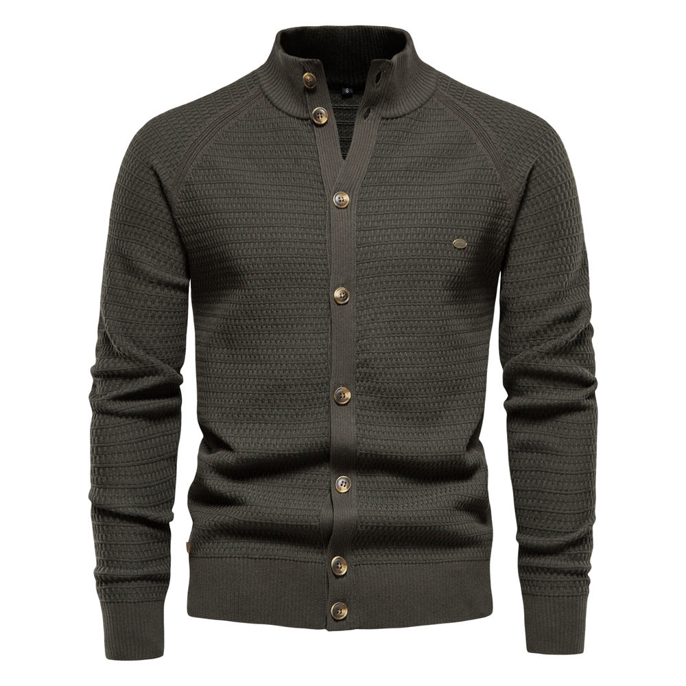 Button Cardigan Sweater