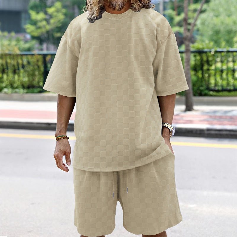 Aule Check Tee Set