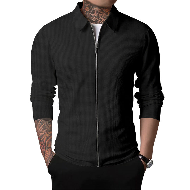 Aule Waffle Zip Jacket
