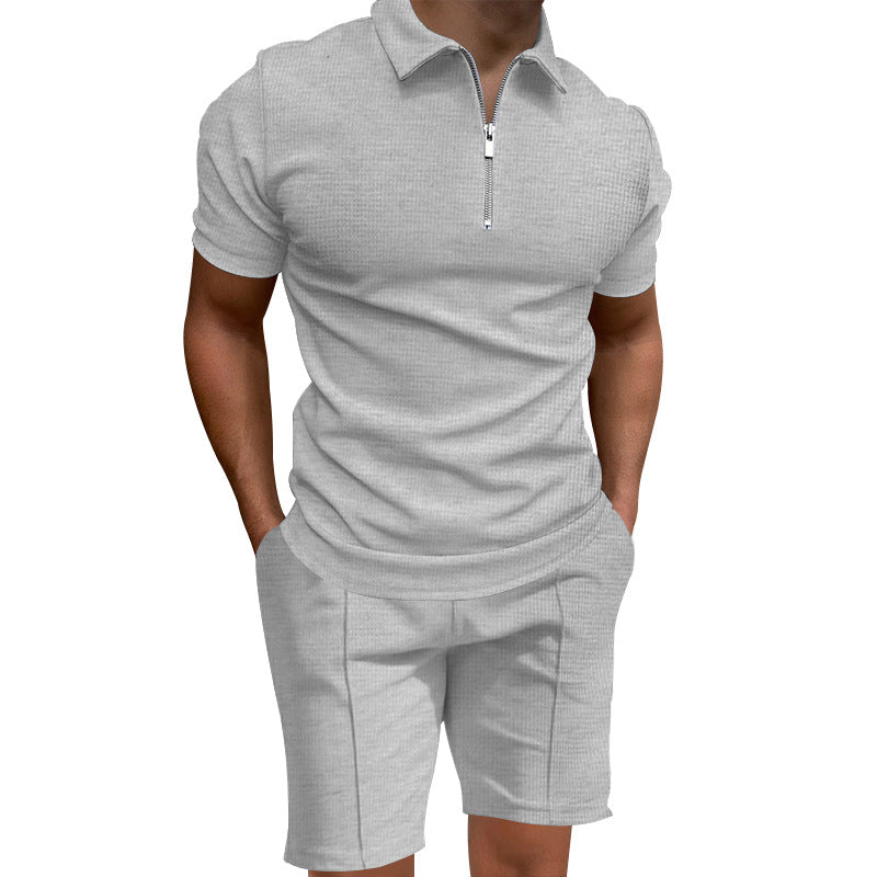 Aule Waffle Pullover Set