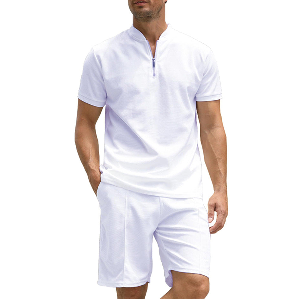 Aule Zipper Polo 2-Piece Set
