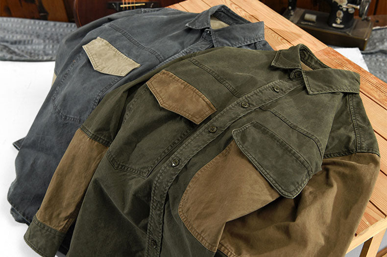 Aule Patchwork CA1 Overshirt