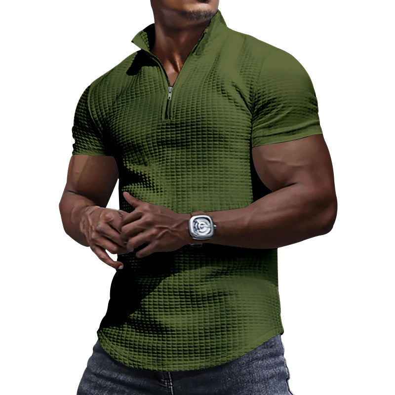 Aule Waffle Polo Shirt