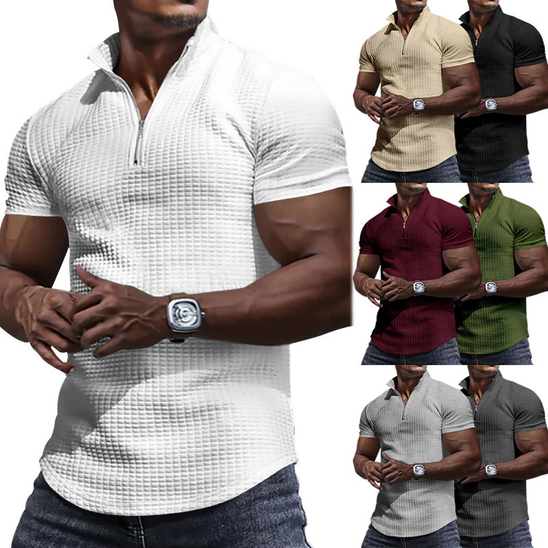 Aule Waffle Polo Shirt