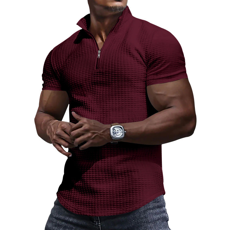 Aule Waffle Polo Shirt