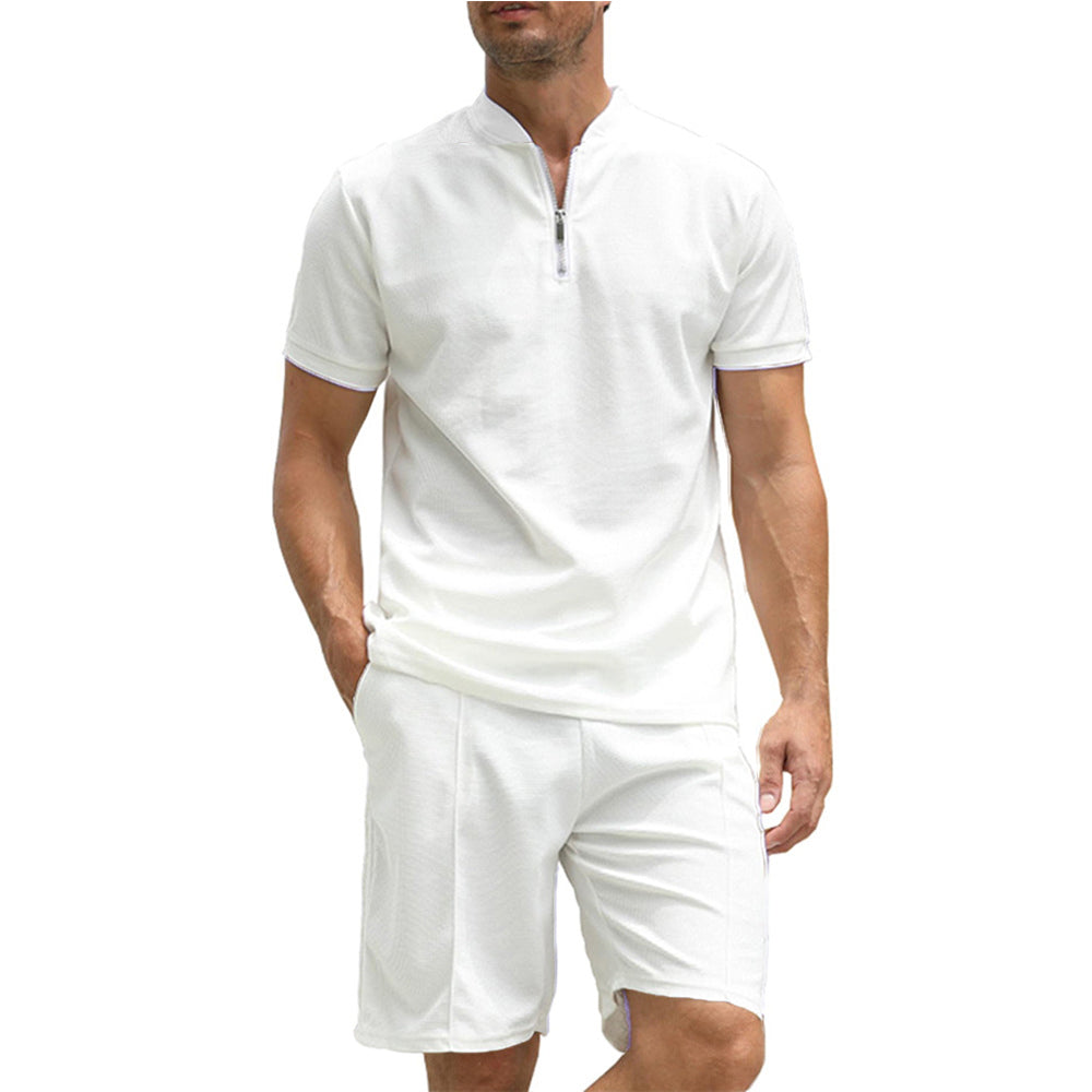 Aule Zipper Polo 2-Piece Set