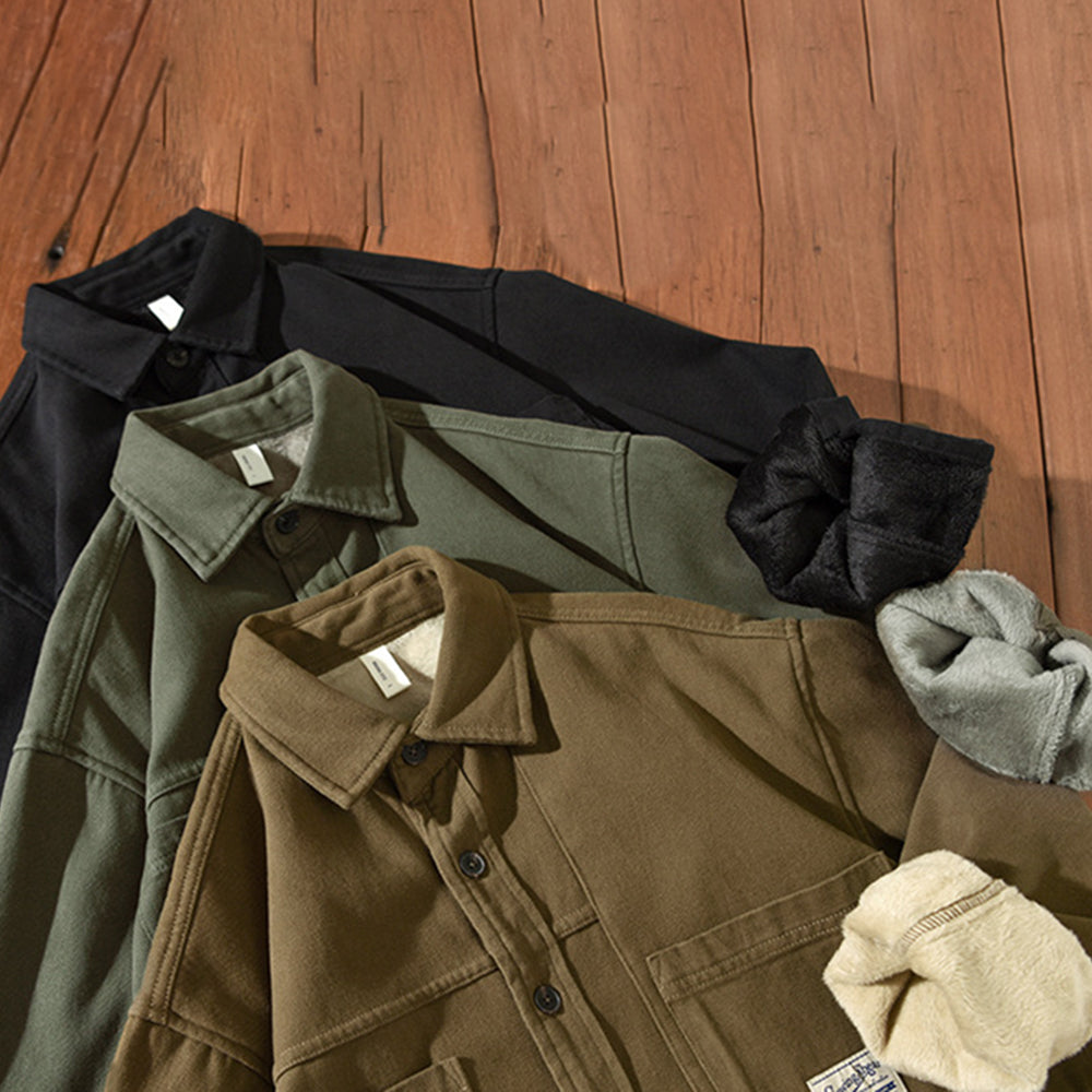 Aule Cargo Fleece Overshirt