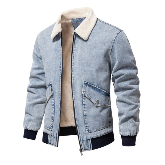 Aule Fleece Denim Jacket