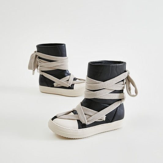 Aule B&W PU P2 Boots