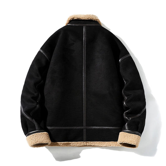 Aule Suede Fleece Lined Jacket