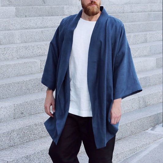 Aule Men's Loose Fit Cardigan
